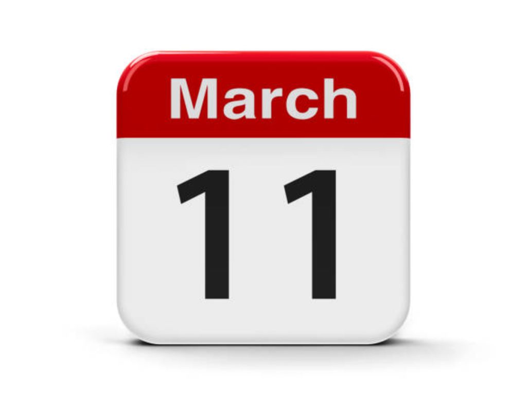 How Many Days Till March 11